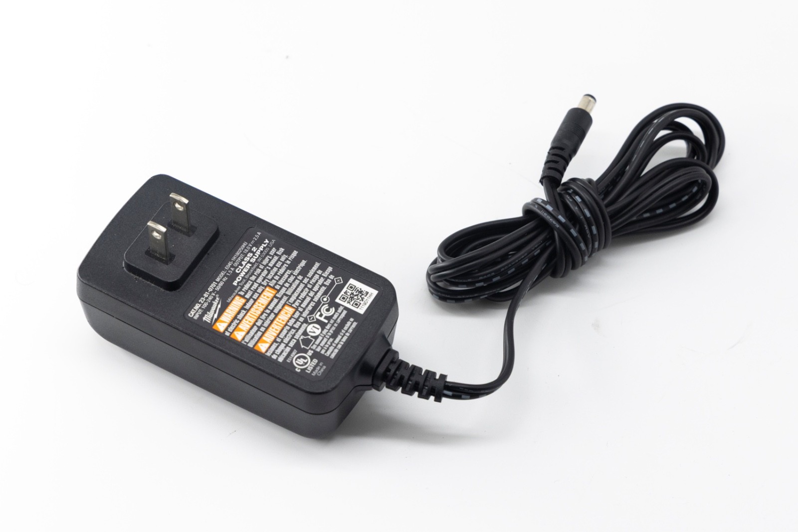 MILWAUKEE® Genuine AC/DC 23-81-0701 Class 2 Power Supply Cord for Job – $59 MSRP