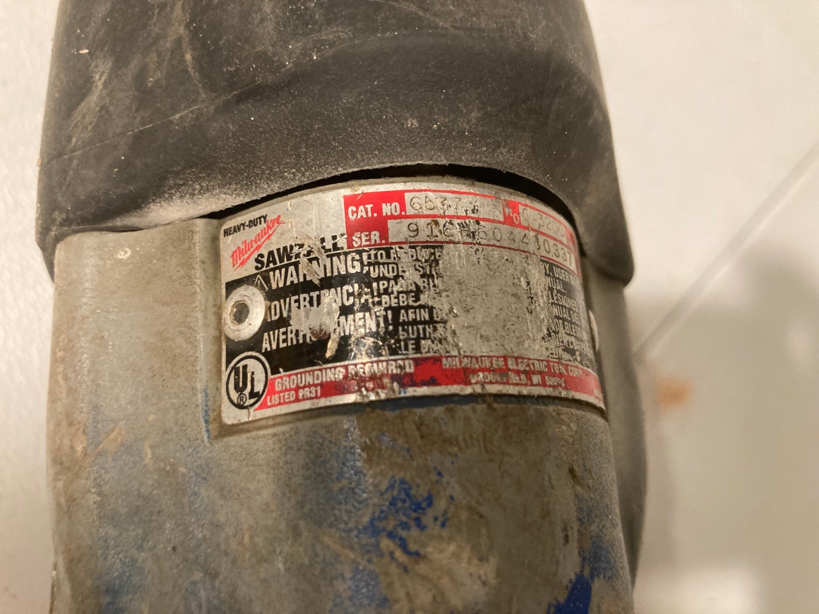 Milwaukee 6520-21 Heavy-Duty Orbital Reciprocating Sawzall
