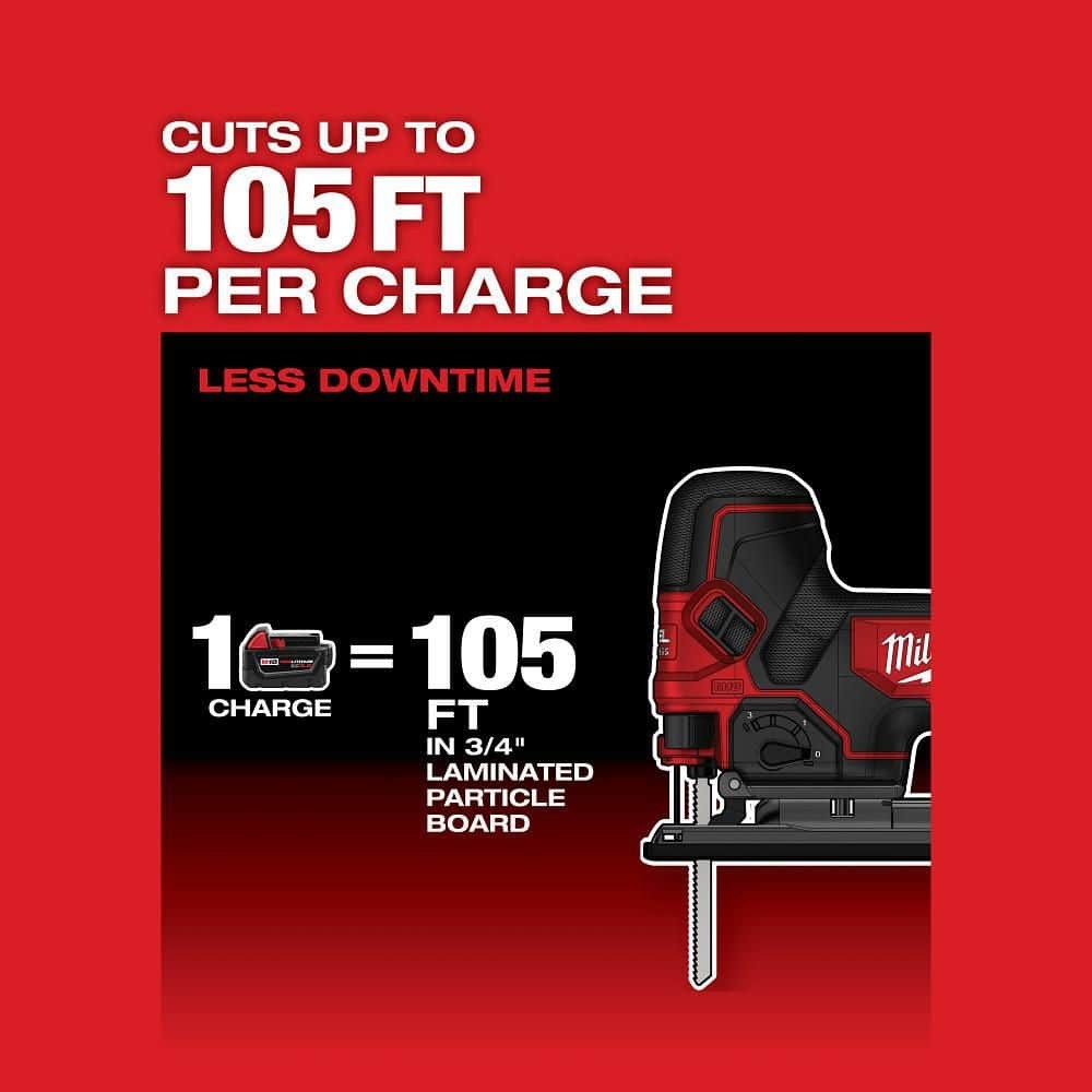 Milwaukee M18 FUEL 18V Lithium-Ion Brushless Cordless Jig Saw (Tool-Only)