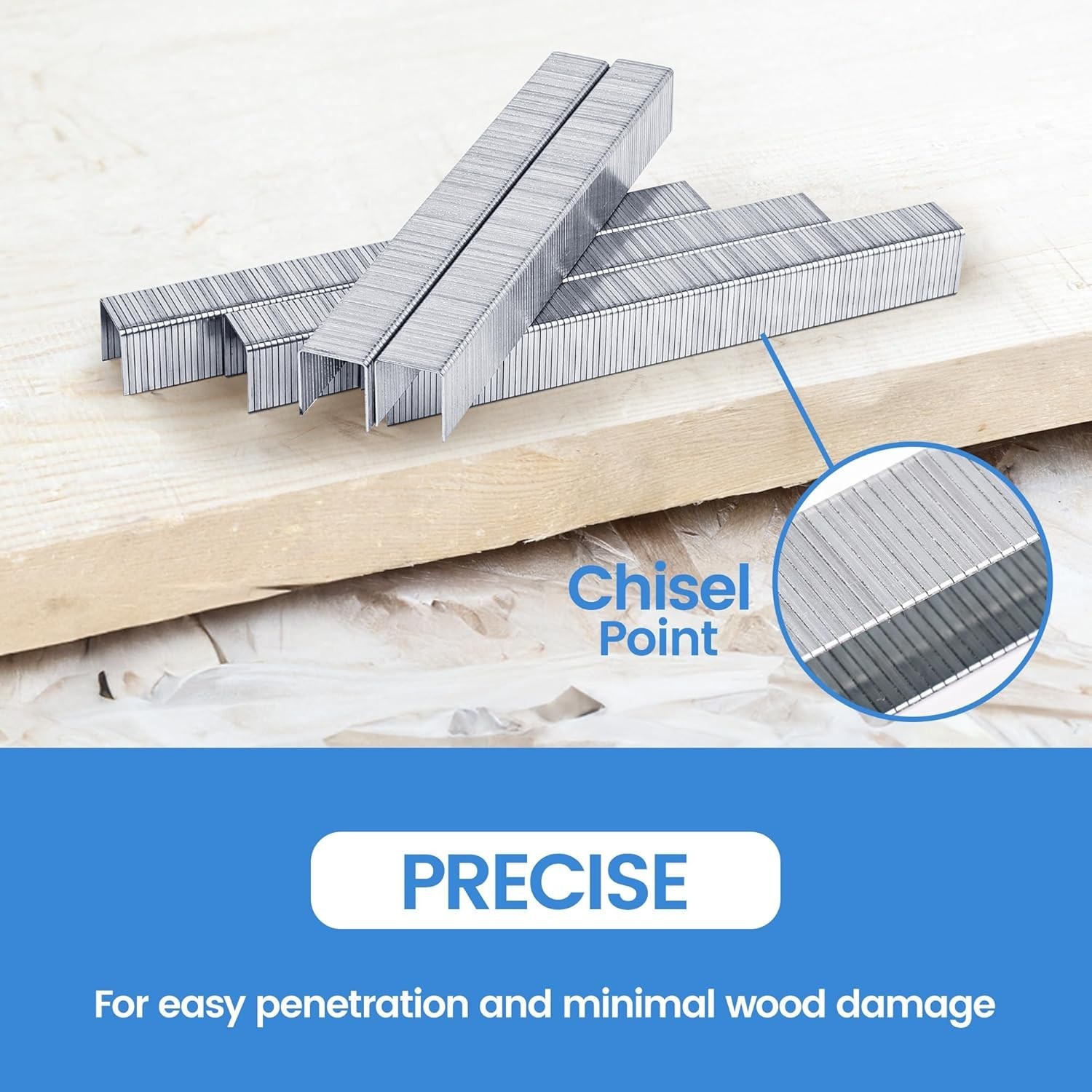 T50 1/2 Inch Heavy Duty Staples – 20 Gauge Galvanized, Perfect for Upholstery