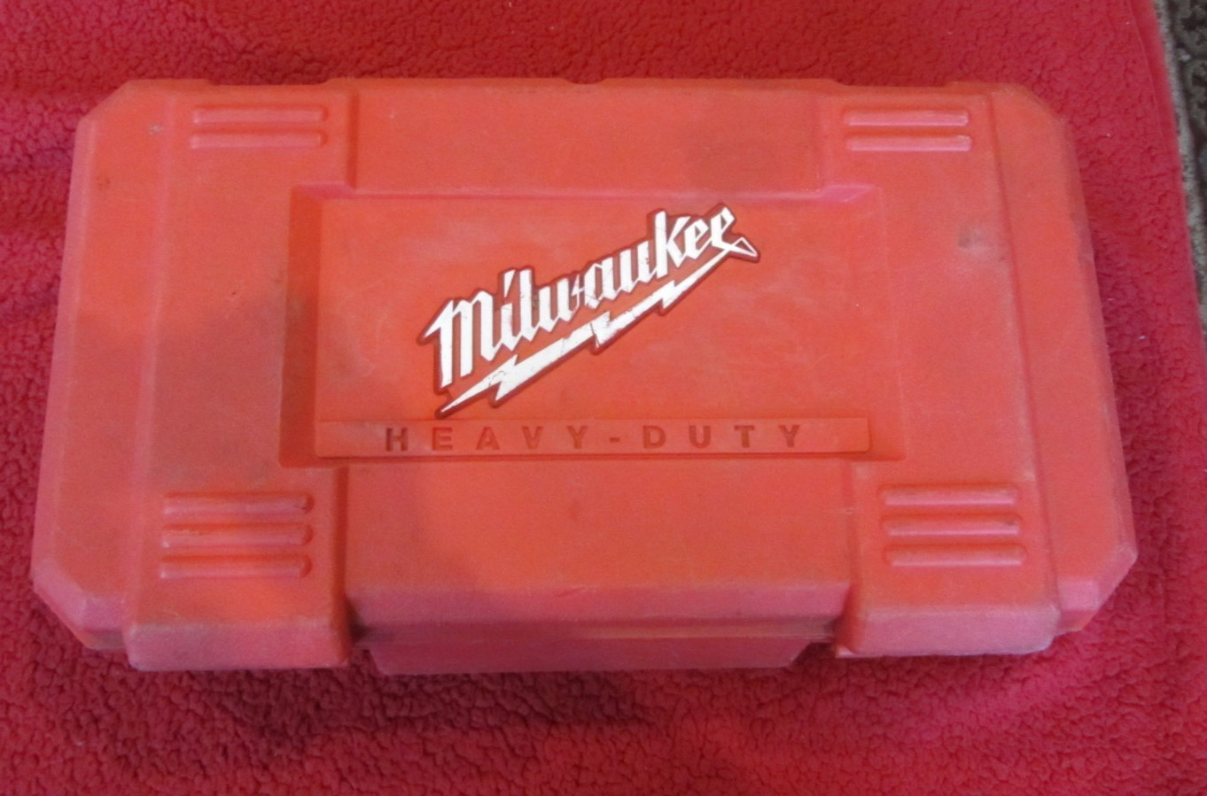 MILWAUKEE 1/2&Prime; RIGHT ANGLE DRILL HEAVY DUTY WITH CASE 3102-6 MADE IN THE USA