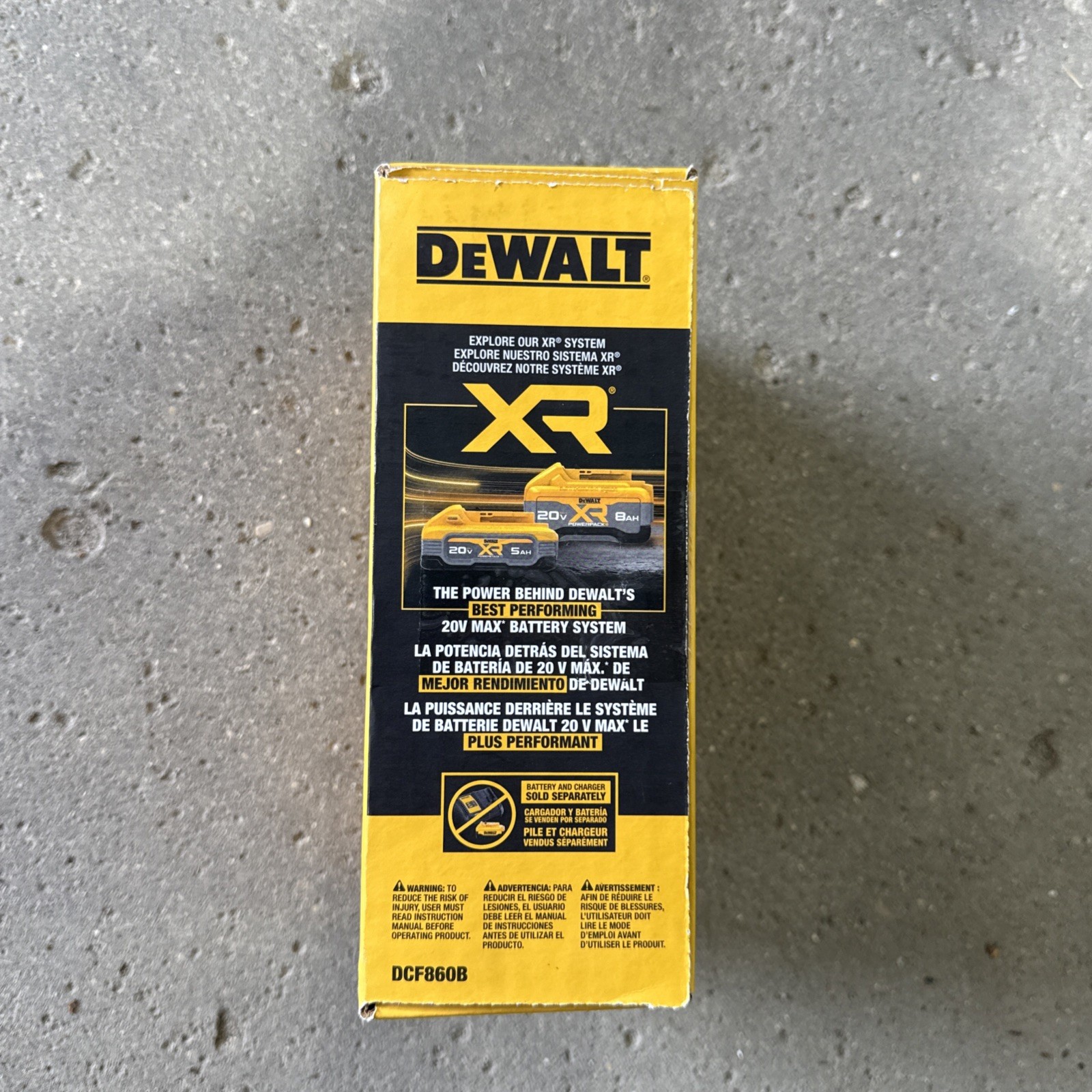 DeWalt 20V MAX XR 1/4 Inch Cordless Impact Driver 🔥 Tool Only (DCF860B) New 🚀