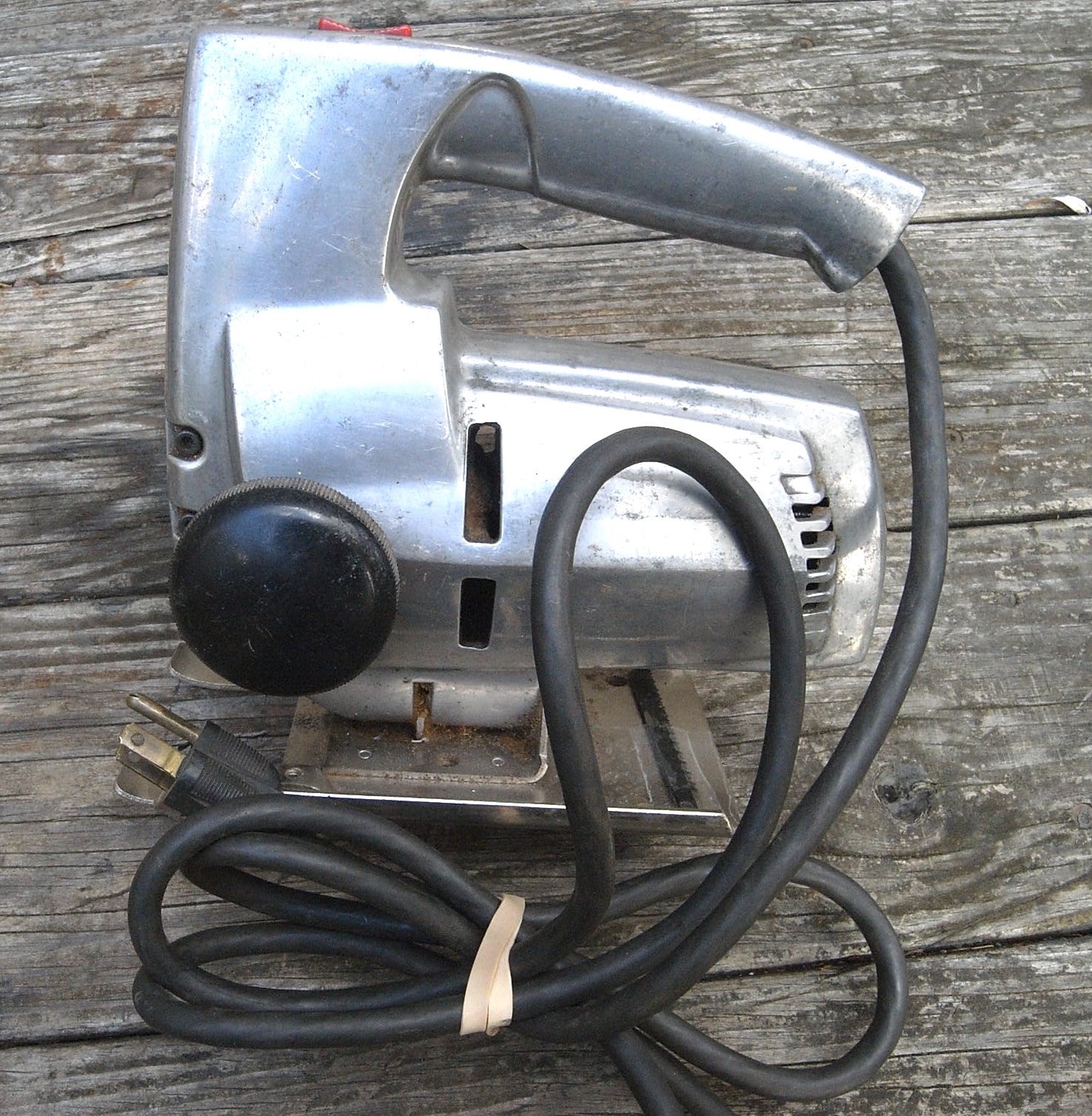 VINTAGE SHOPMATE SABER SAW- INDUSTRIAL « Quick Stroke » ALL METAL 2300 strokes/min