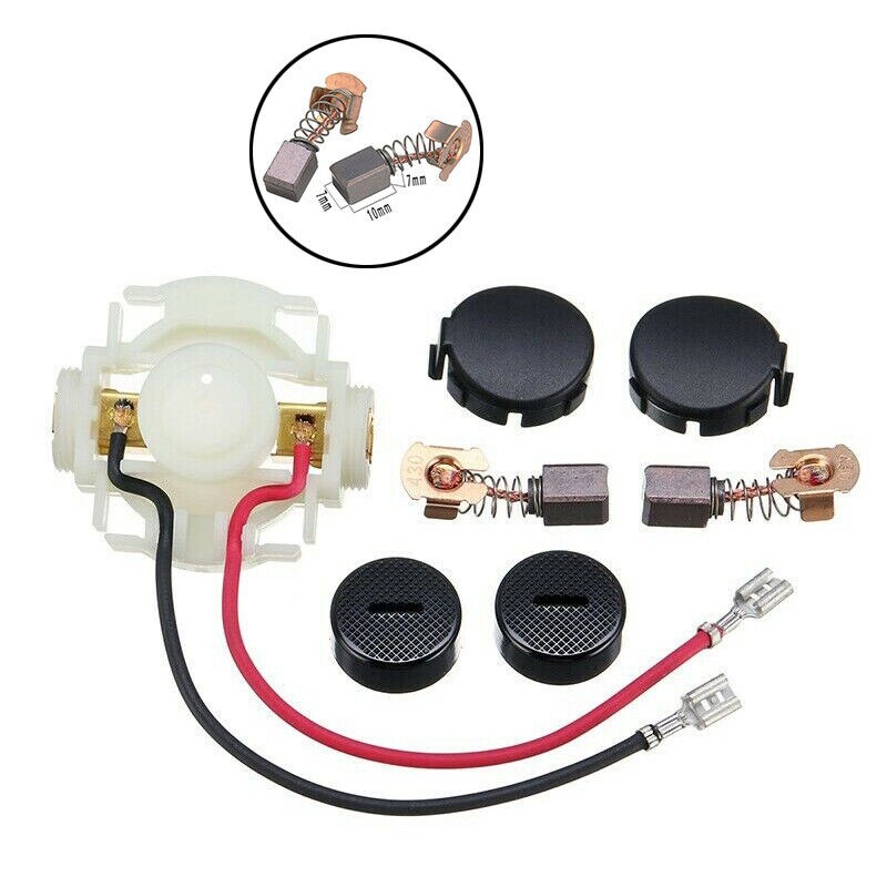 For Makita Brush Holder CB-430 Brushes Caps Cover Kit for BGA450 BGA452 DGA452