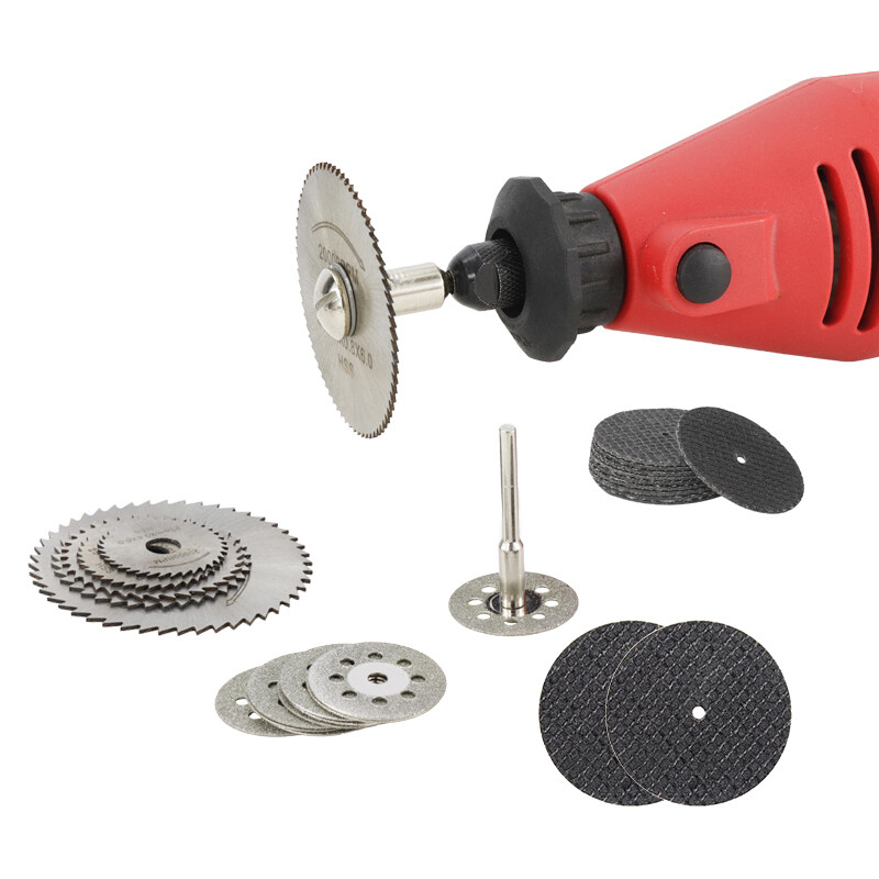 31PCS HSS Circular Saw Blade Set Cutting Wheel Disc For Dremel Rotary Tool