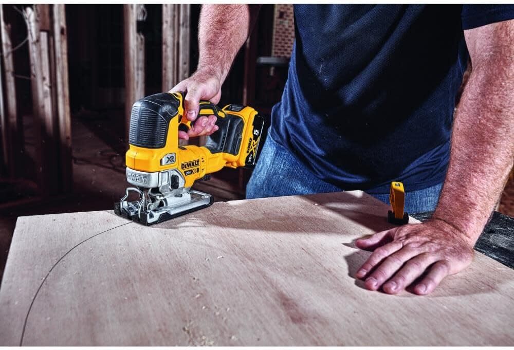 Jig saw compatible for Dewalt 20V Battery Cordless Jigsaw with LED Work Light US