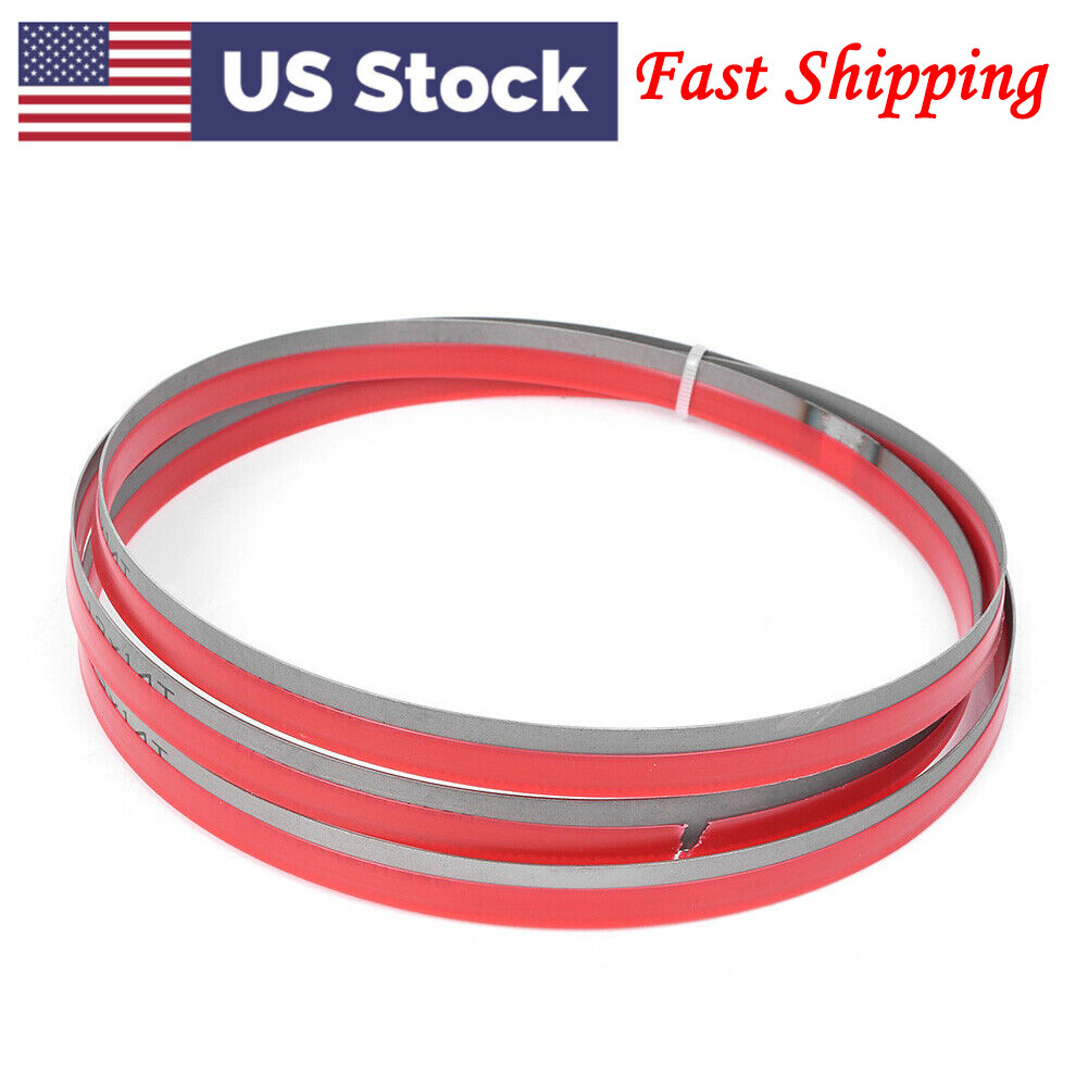 M42 Bi-Metal Band Saw Blades For Cutting Metal 64-1/2&Prime; x 1/2&Prime; x 14TPI Durable