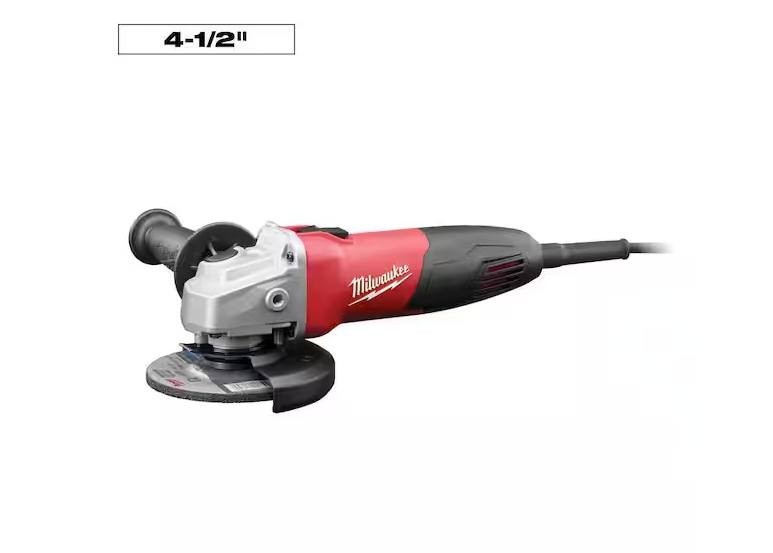 Milwaukee 6130-33 4-1/2&Prime; Small Angle Grinder 7 Amp Corded