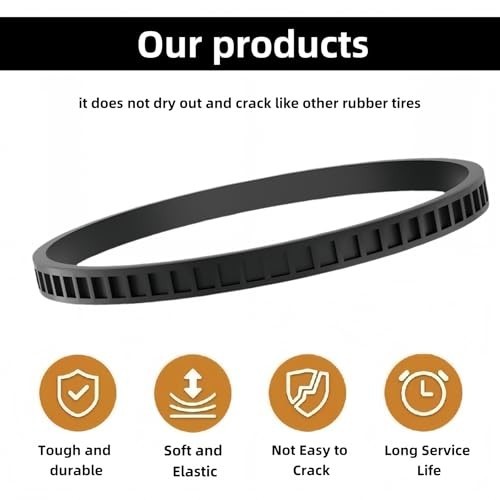 10 Pack Replacement Blades for Deep Cut Band Saw Tires – Rubber Drive Belt Wheel