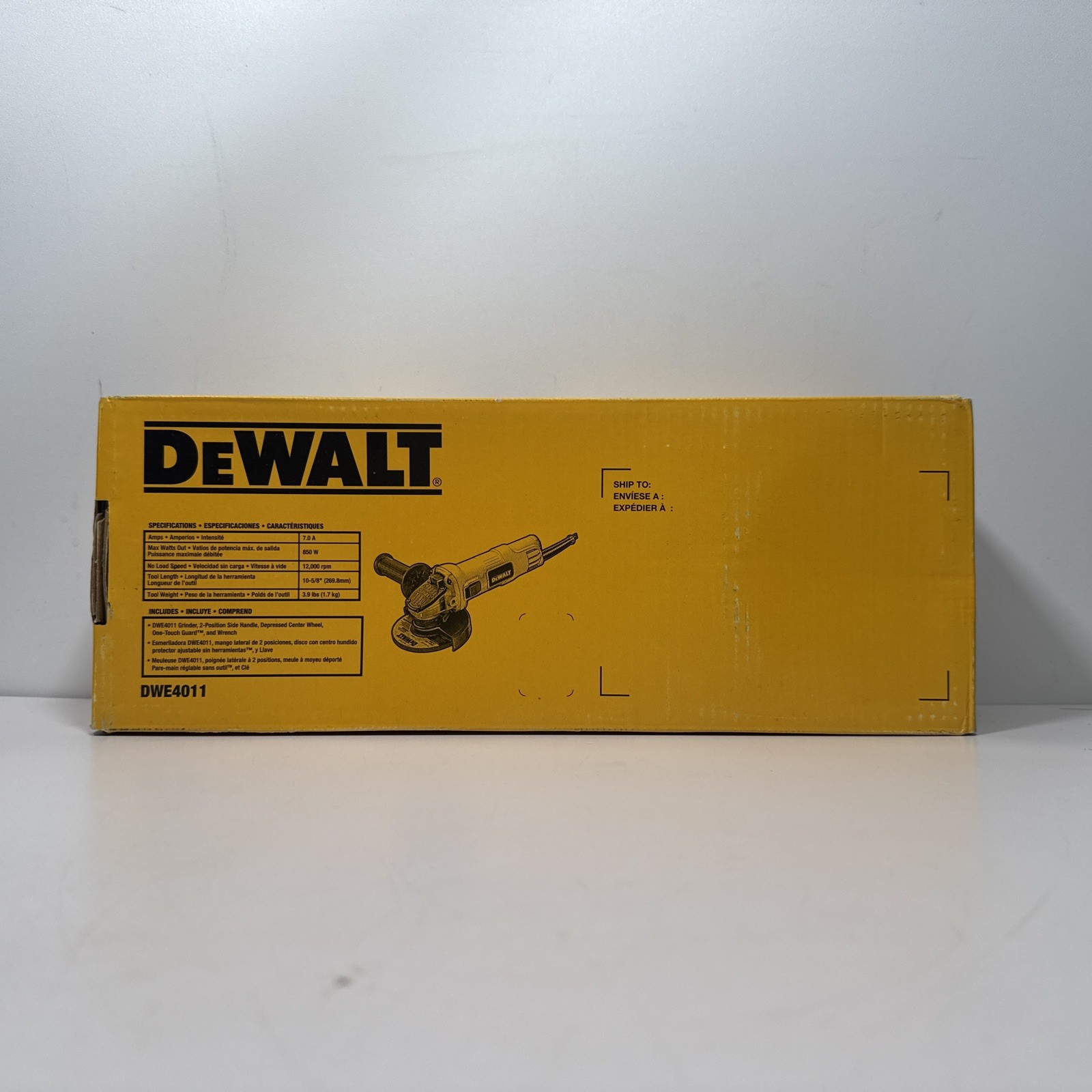 DEWALT DWE4011 18V Angle Grinder