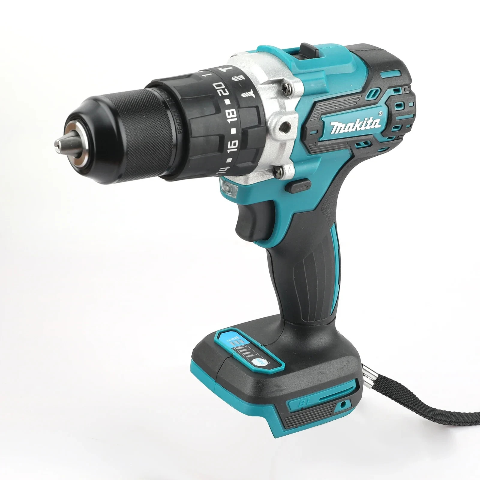 Makita impact drill DDF487 13mm high torque electric screwdriver 18V lithium-ion
