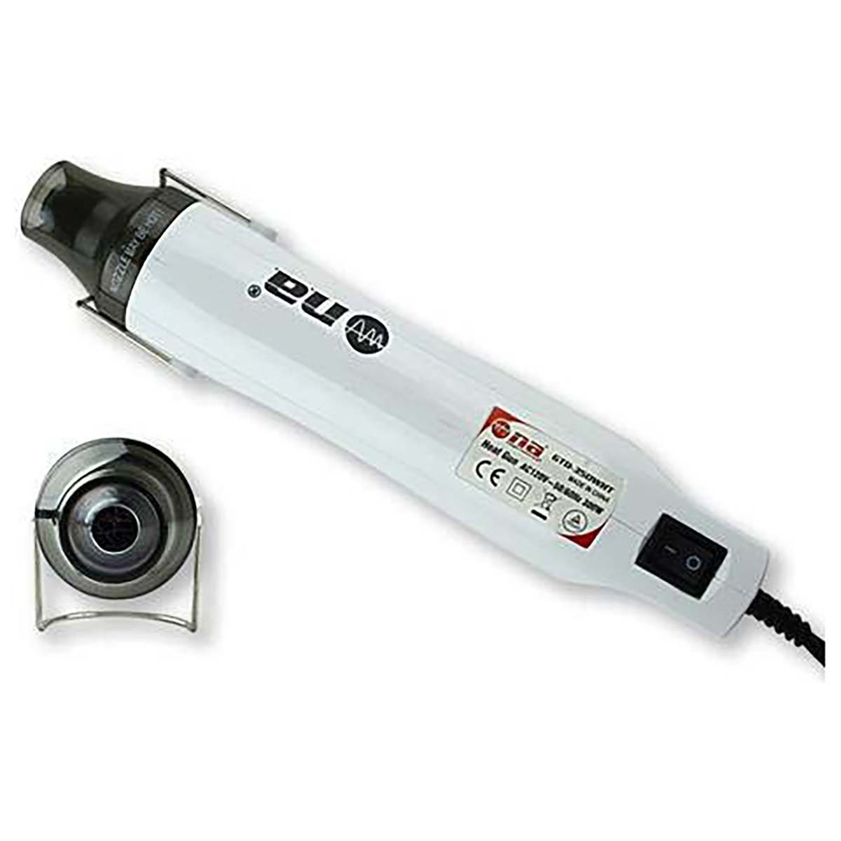 Nippon GTD-350WHT Corded Electric Heat Gun – 660 °F 110V 6A 300 Watts