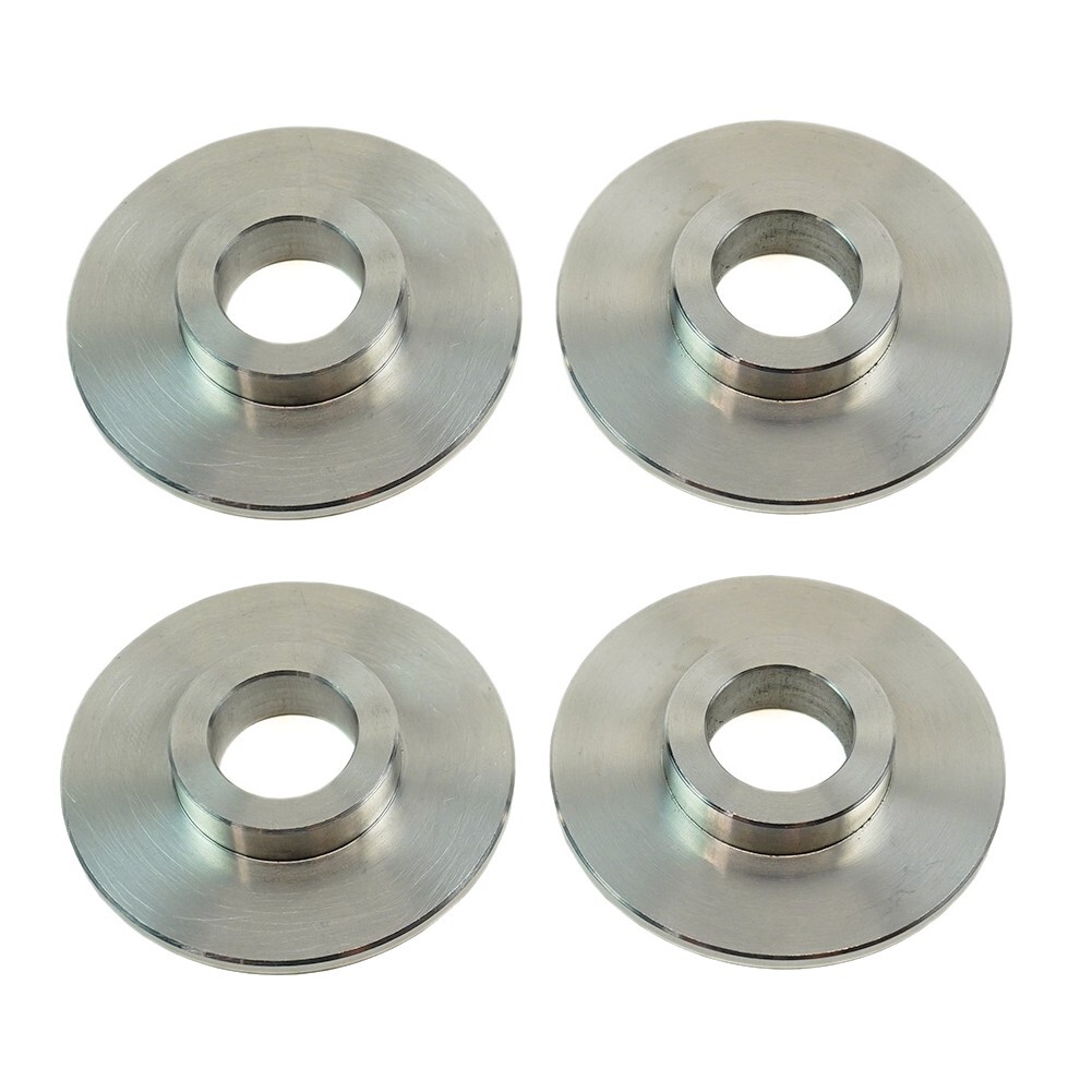 (4) 5/8&Prime; Bench Grinder Wheel Flanges | Buffer Washers Polishing Buffing Grinding