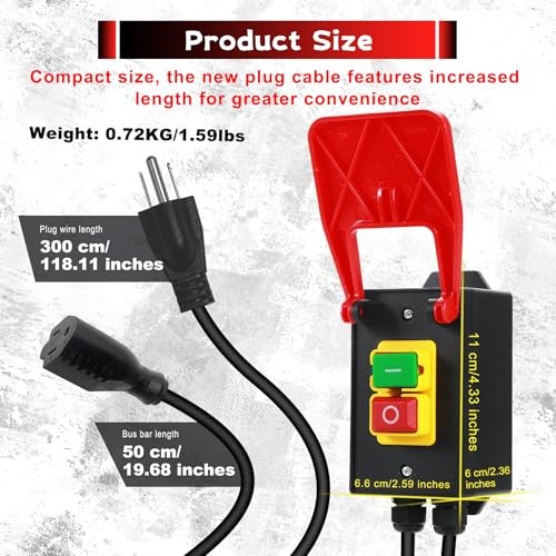 New Version 110V to 120V Single Phase On/Off Switch,Emergency JTKG-off-us-3m
