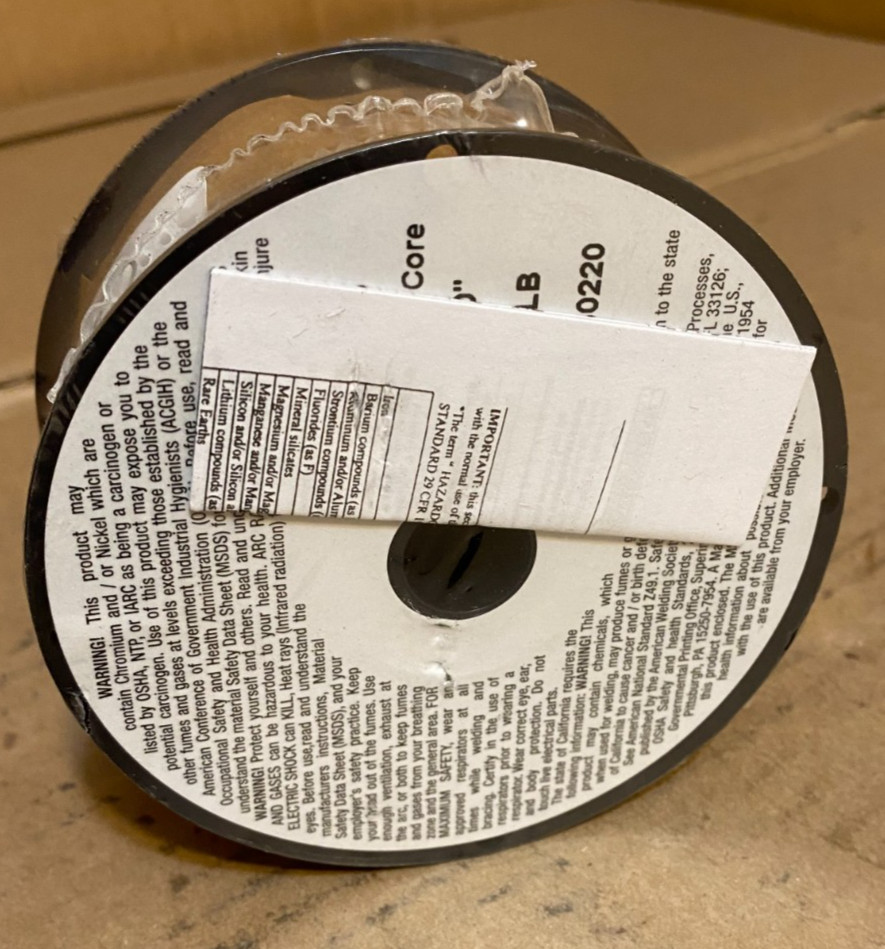 Forney 42300 Flux Core Mig Wire, Mild Steel E71Tgs.030-Diameter, 2-Pound Spool