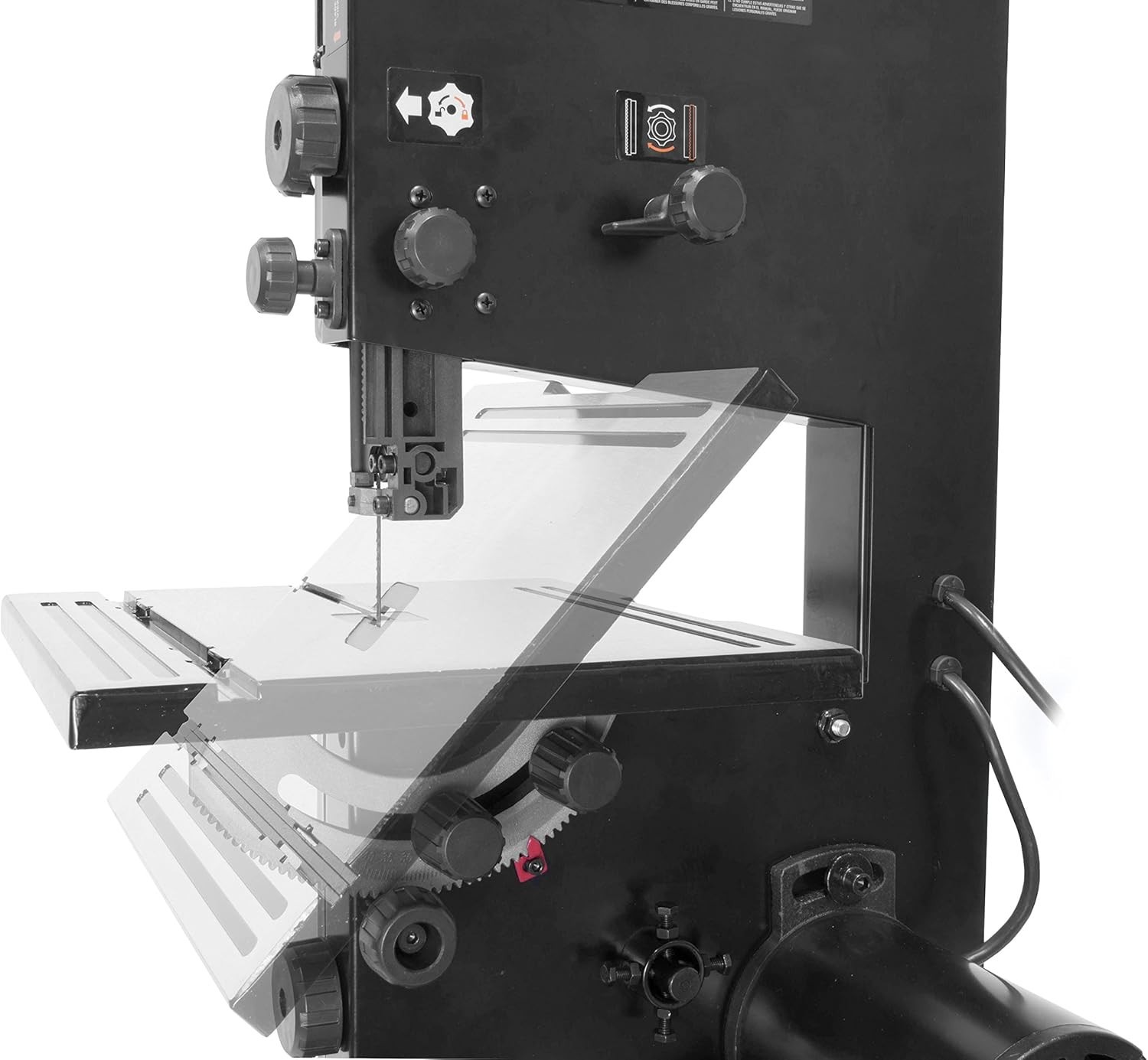 9-Inch Band Saw 2.8-Amp Benchtop BA3959 3.5&Prime; Deep 9&Prime; Wide Wood Metal Cutting