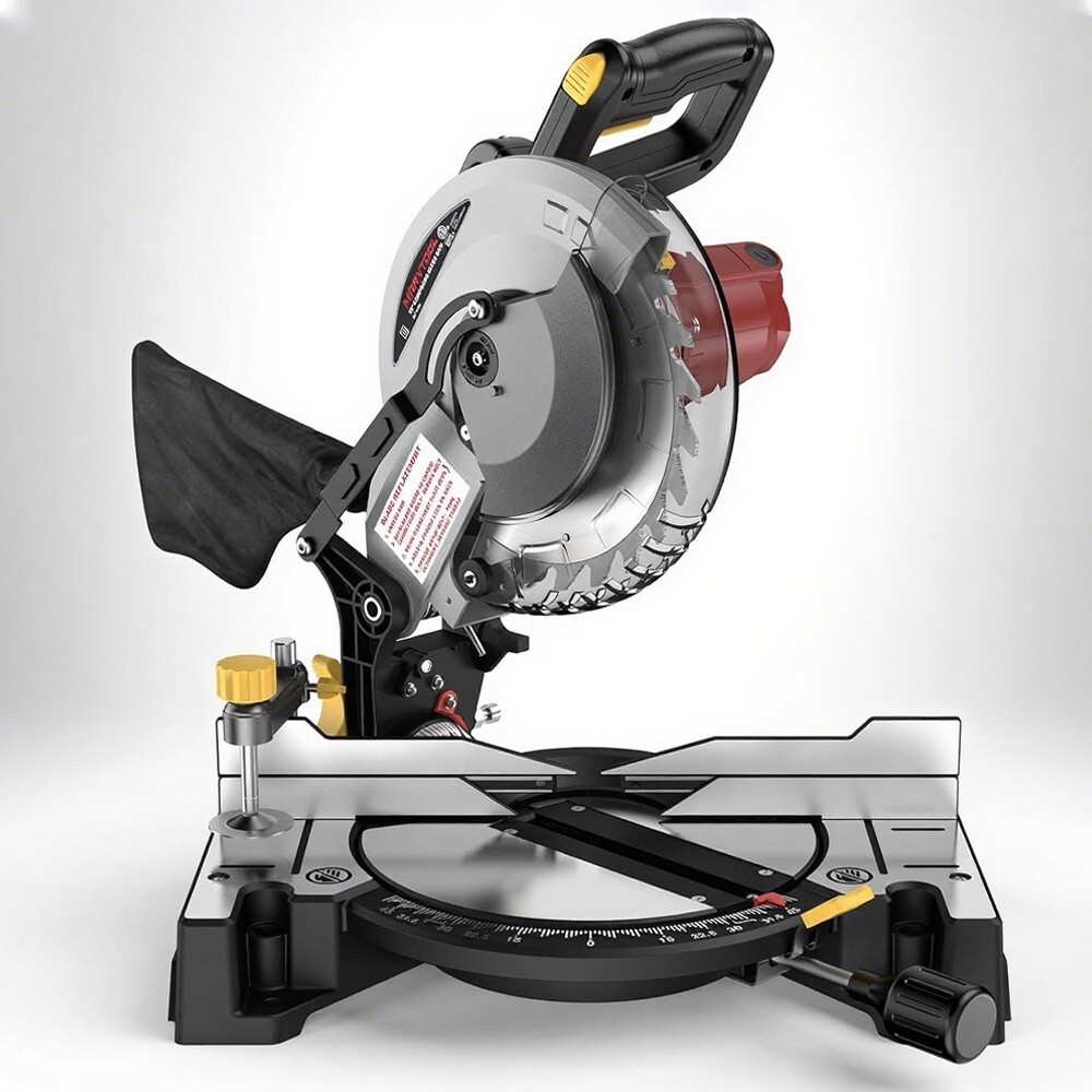 MarvTool Compound Miter Saw 10-Inch Blade 15 Amp Corded Miter Saws for Wood