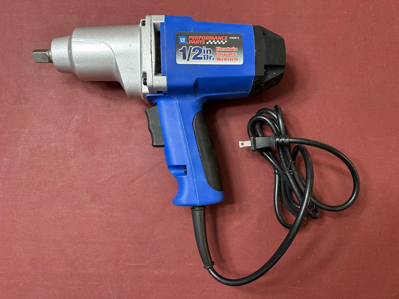 GM Performance Parts 1/2&Prime; Dr. Electric Impact Wrench, 7.5 Amp, 2100 RPM,2700 IPM