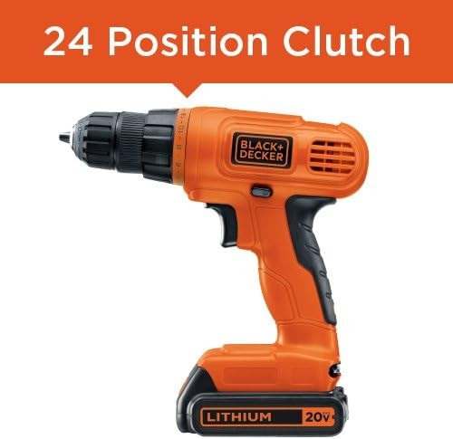 20V MAX Cordless Drill Driver Kit W/ Drill Bit Set & Sockets 100 pc. Tool Kit