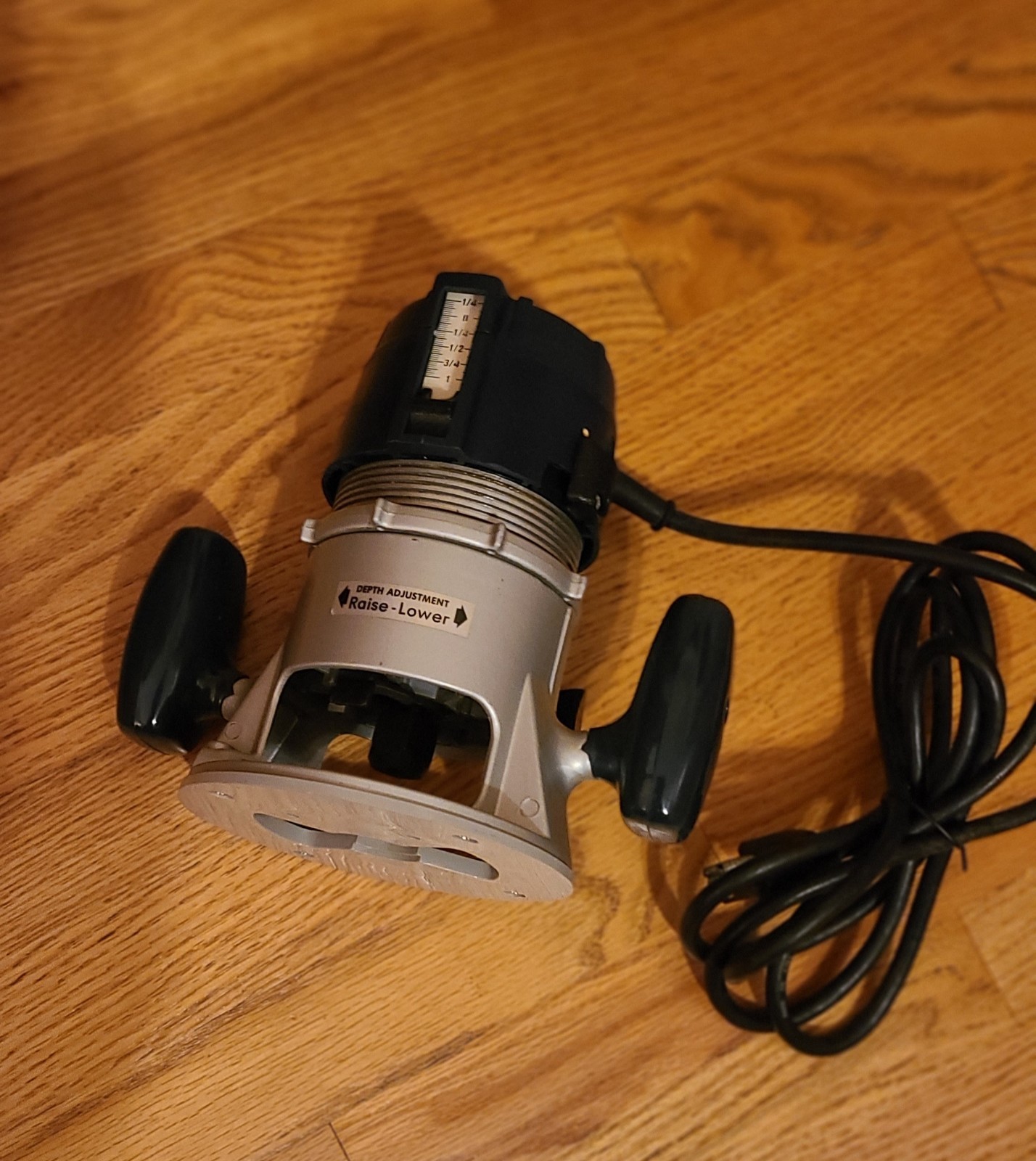 Montgomery Ward PowrKraft TSZ 81 854A Router & Base 3/4Hp 5.5amp 22,500RPM