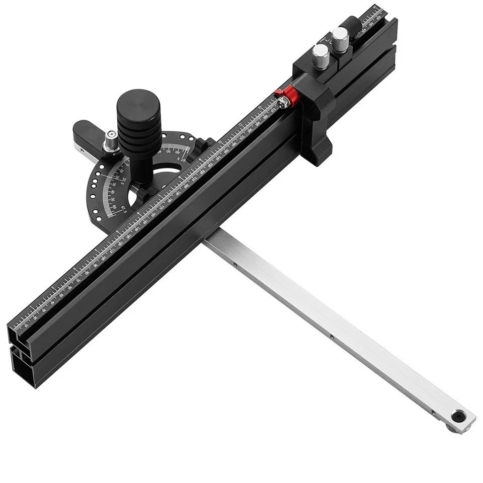 Precision Table Saw Miter Gauge Standard Slot 3/4 » x 3/8 » 18 in Grating