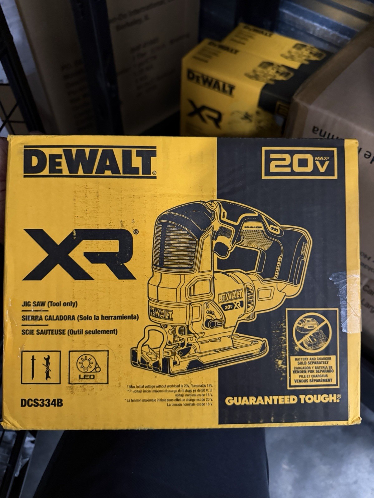 DEWALT DCS334B 20V Max XR Cordless Jigsaw