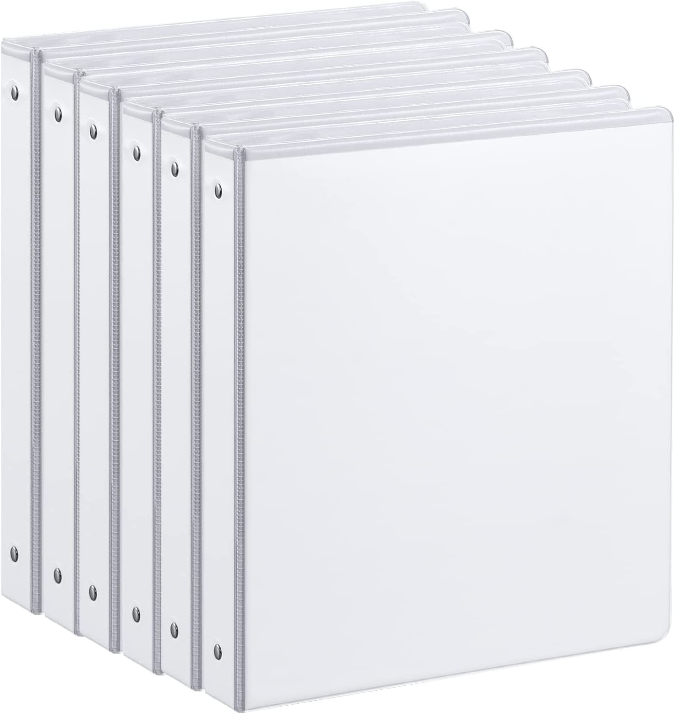 1-Inch 3 Ring Binder with 2 Interior Pockets, 1 » Basic Binders Holds US Letter