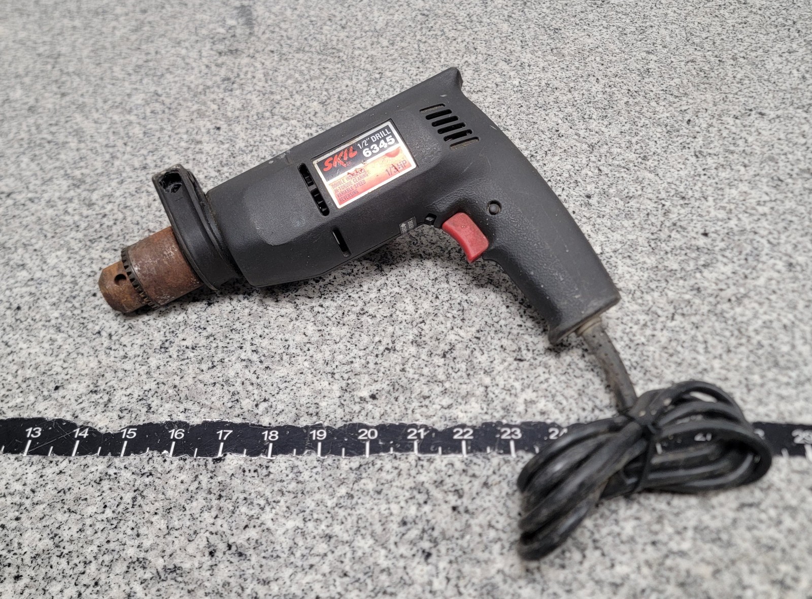 SKIL 6345 1/2&Prime; Corded Electric 3.2A 120V Reversible Drill