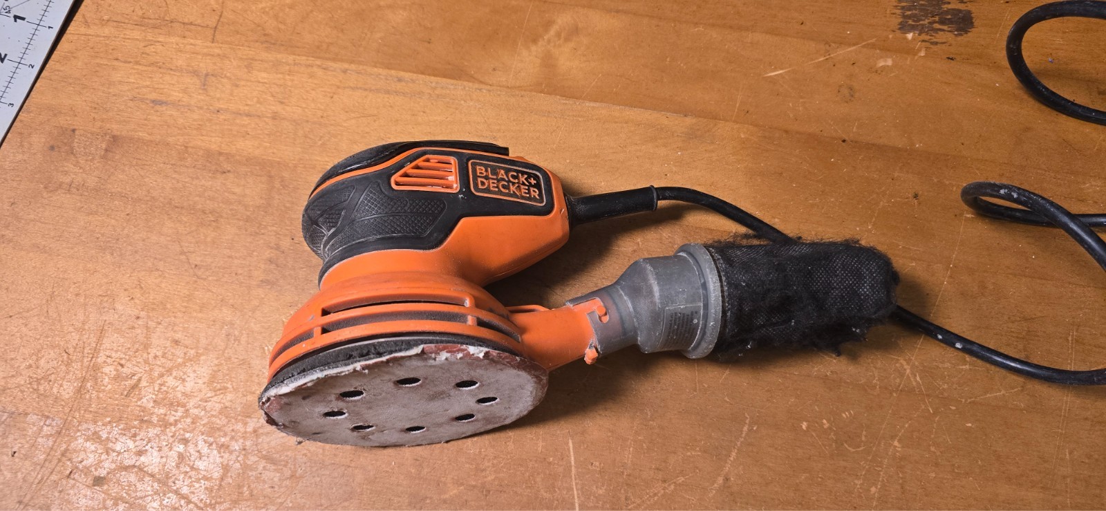 BLACK+DECKER 2.4 Amp 5 in. Random Orbit Sander Electric (BDERO600) NEW