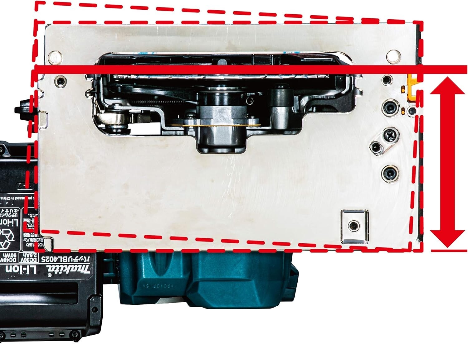 Makita HS005GZB 40v Brushless Cordless Circular Saw 125mm Black Tool Only New