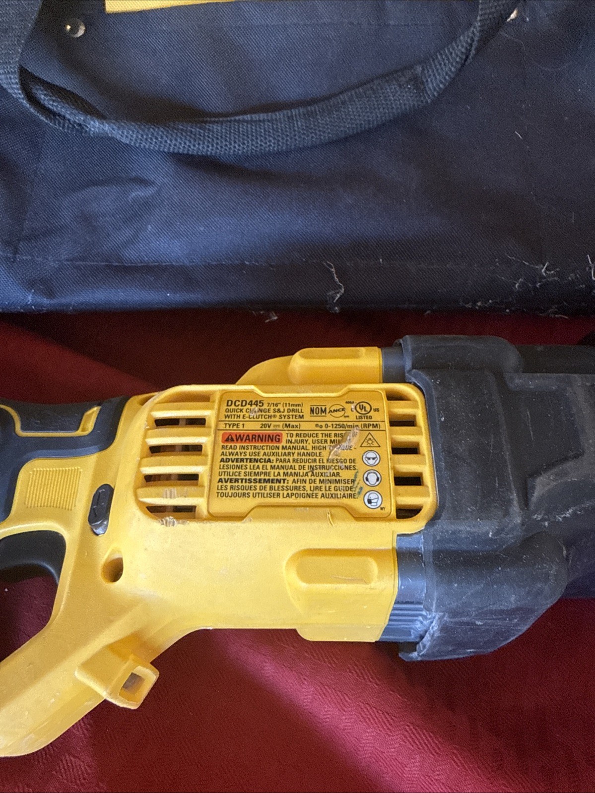 DeWalt DCD445B Tool With Battery Charger And Bag