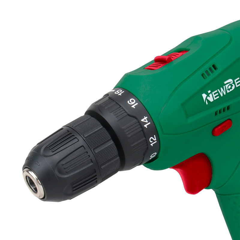 12V Cordless Drill Electric Screwdriver 2 Speed 18+1 Torque 20Nm Power Tool