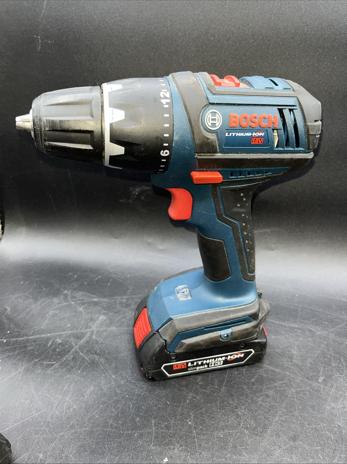 Bosch DDS181A 18V Compact Tough 1/2&Prime; Drill Driver with Two Batteries & Charger