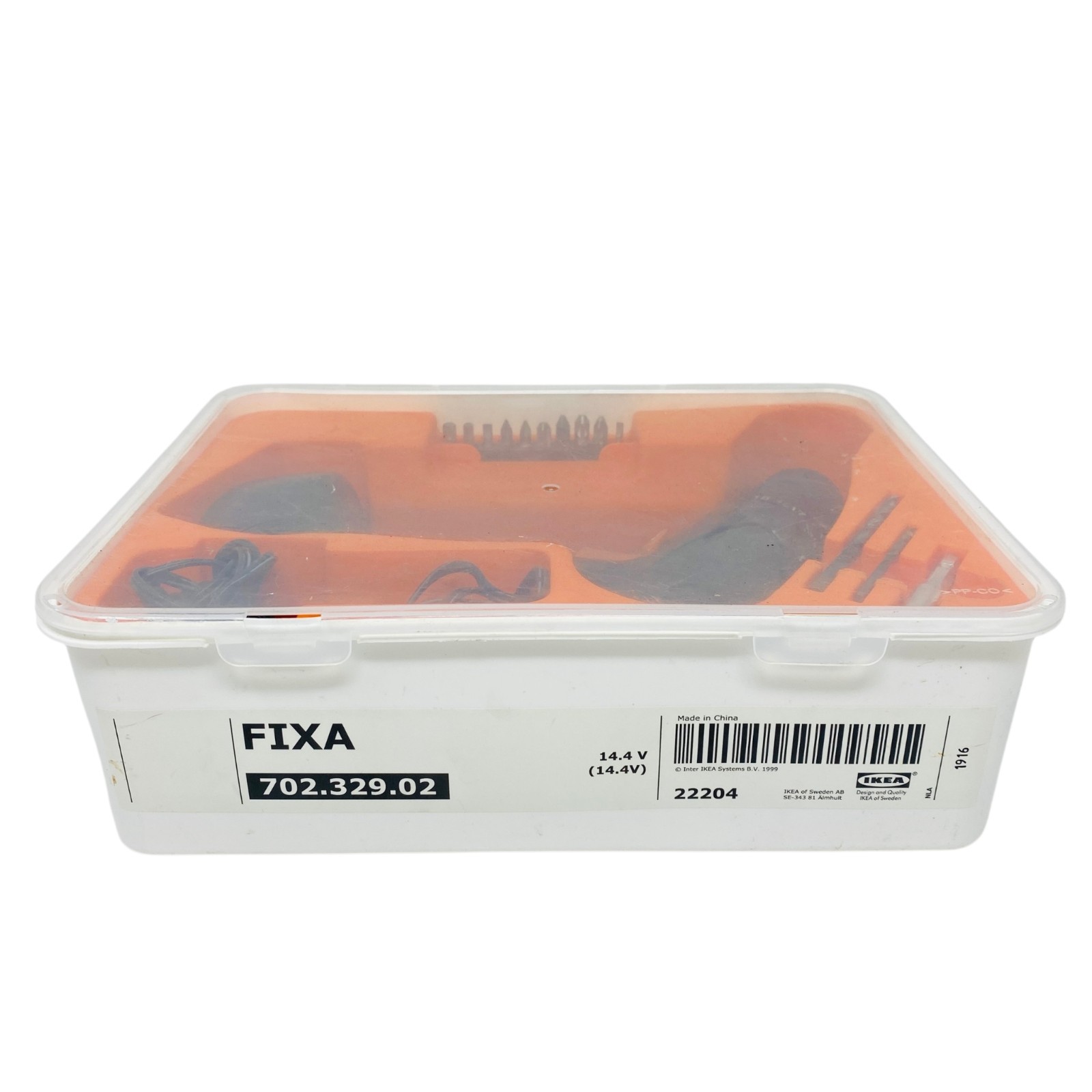 IKEA FIXA 14.4V Cordless Drill Driver Kit 702.329.02 & TRIXIG 3.6V Screwdriver