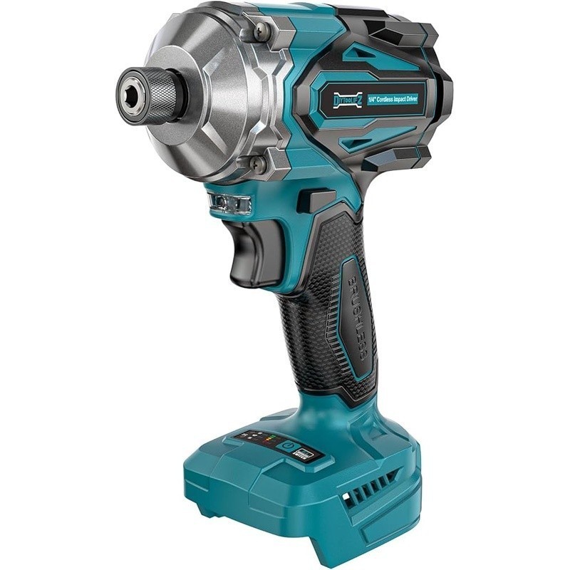 Cordless Impact Driver 2800 In-lbs Torque 18V Brushless Motor 4-Speed Auto-Stop