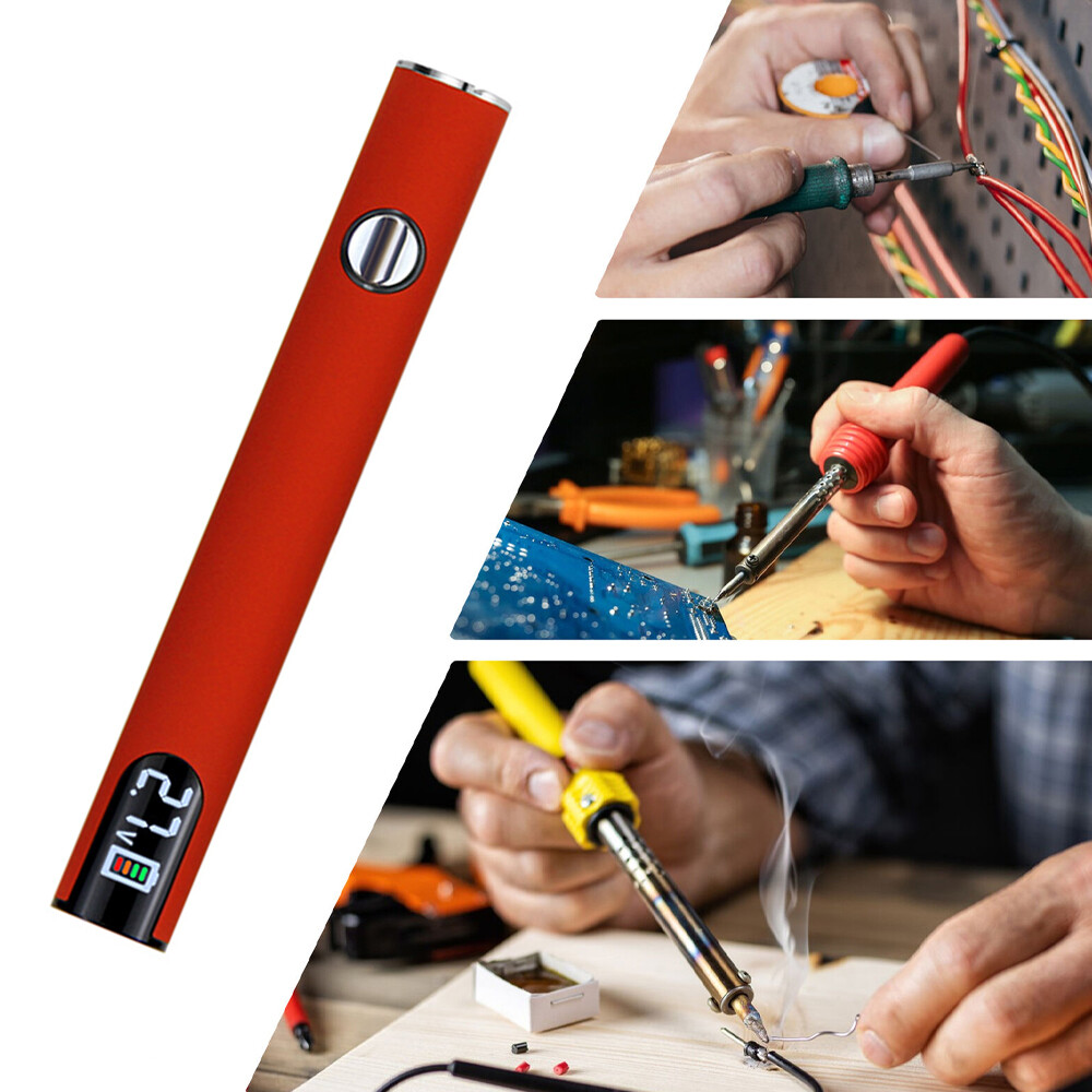 1-5 650mAh Welding Battery Pen Wireless Electric Soldering Tool USB Rechargeable
