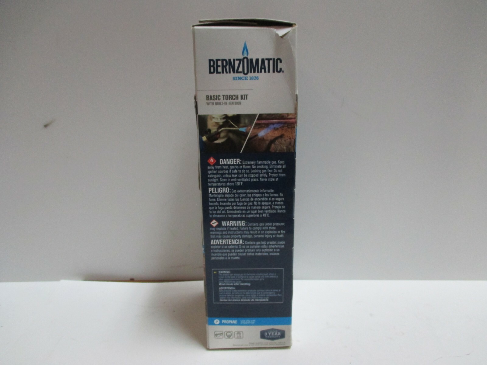 BASIC TORCH KIT BernzOmatic WK2301 new