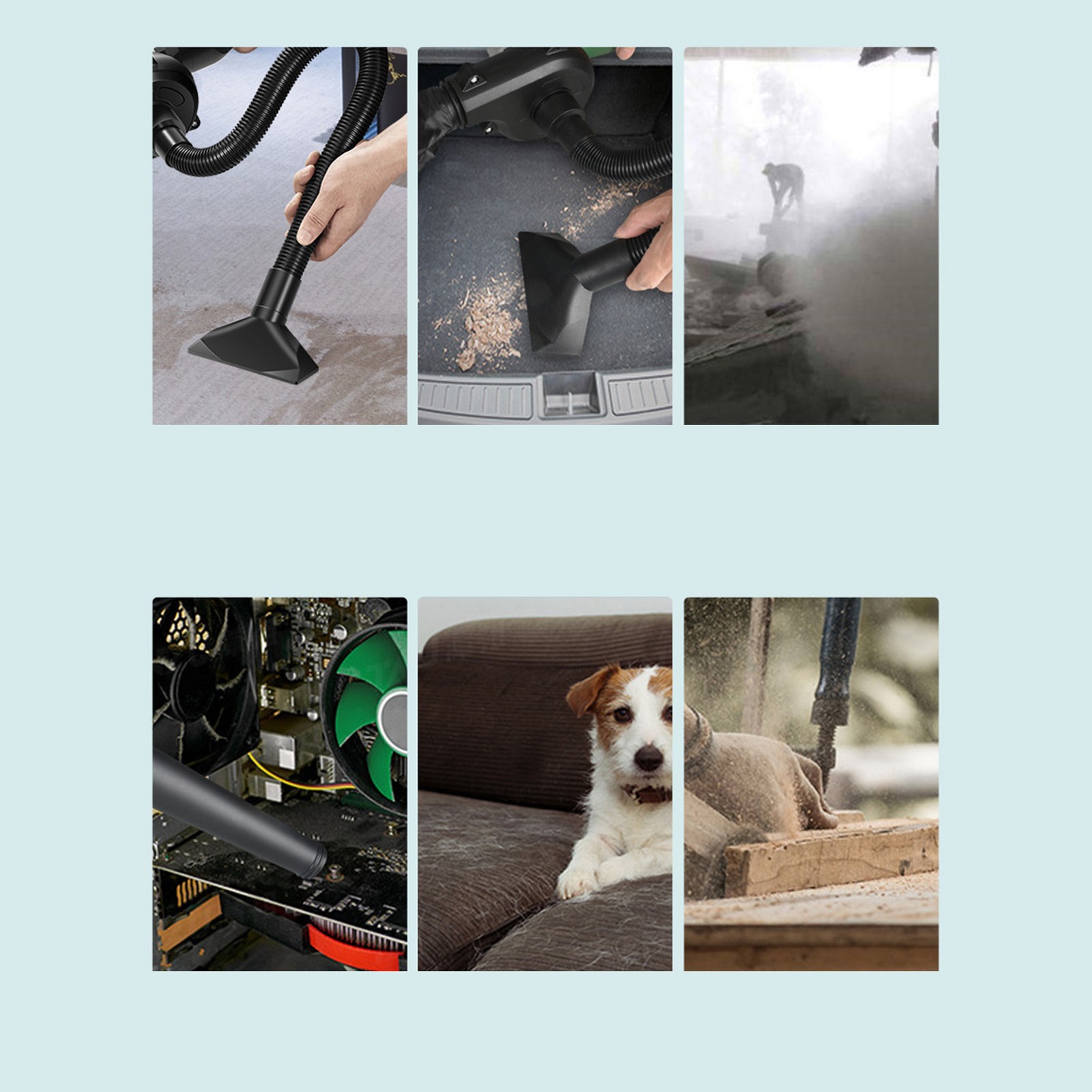 ˇTransform Your Angle Grinder Into A Blower Vacuum For Efficient Cleaning