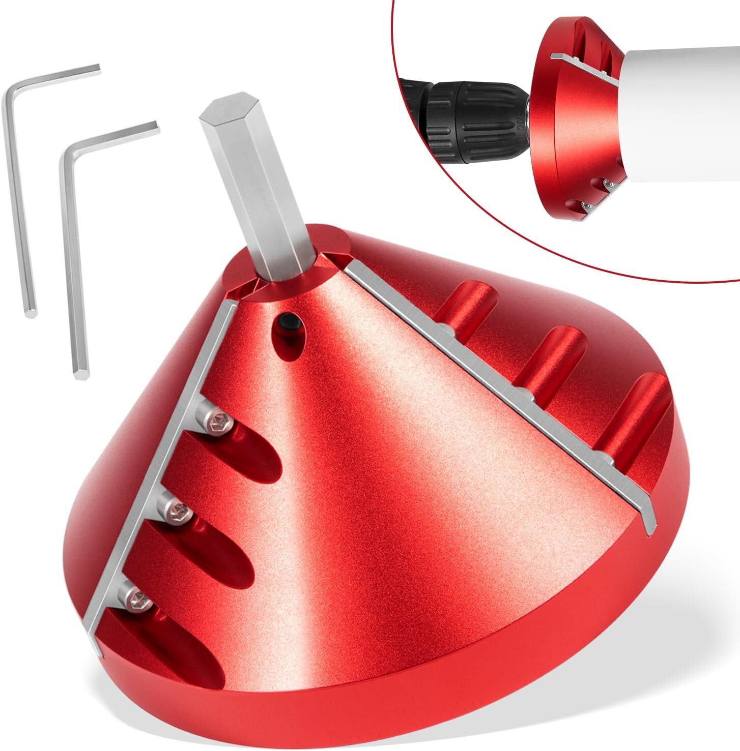 2 in 1 PVC Deburring Tool Inner-Outer Pipe Chamfer Reamer Plumbing Tool ABS PP