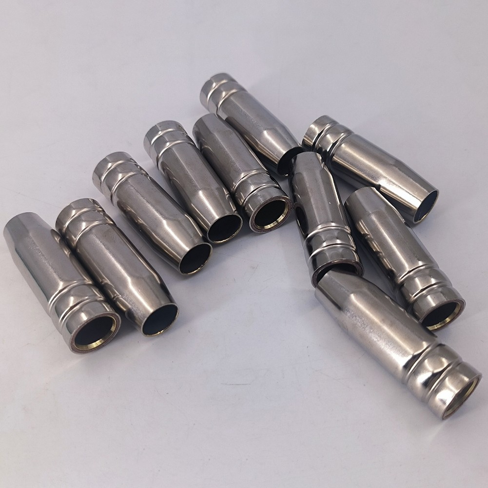 1450123 Conical Gas Nozzle Copper Diameter 95mm x 18mm x 53mm Length Set of 10