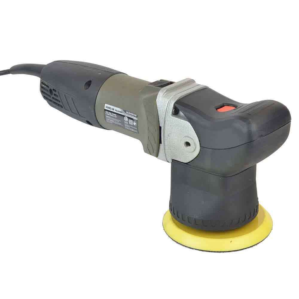 Random Orbital Polisher 1800-7000 RPM 7 Amp 800W 5&Prime; Hook & Loop & 5&Prime; Buffing Pad