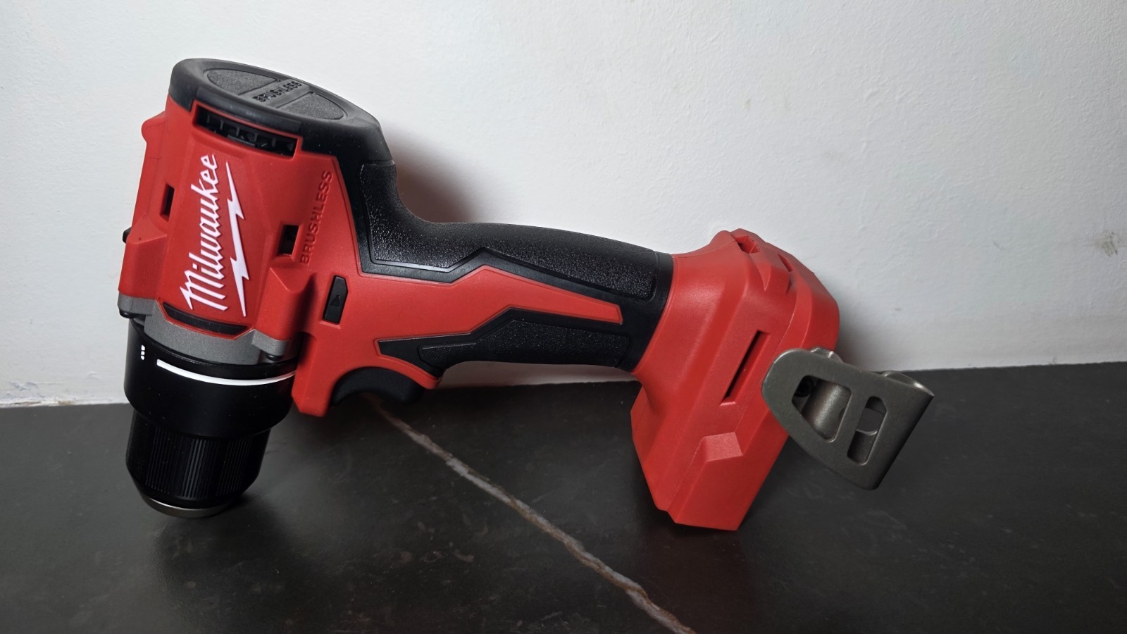 Milwaukee M18 Brushless Cordless Drill/Driver Keyless, Tool Only + Bits