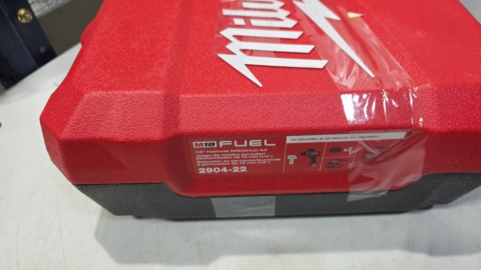 M18 FUEL 18V 2904-20 Brushless Cordless 1/2 in Hammer Driver + CHARGER