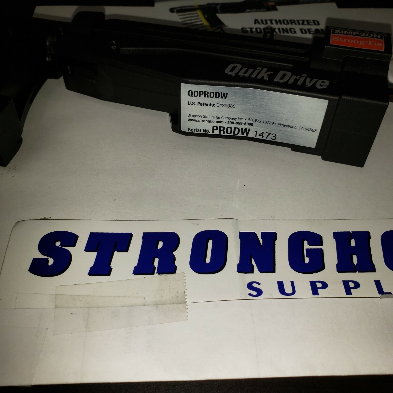 NEW QDPRODW DRYWALL TOOL 1IN – 1-7/8IN SCREWS