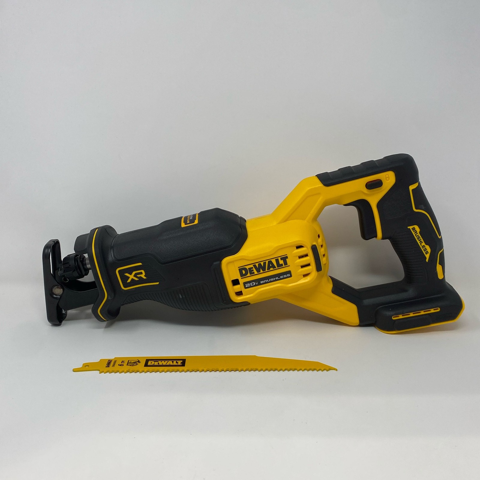 DEWALT 20V MAX XR Reciprocating Saw DCS382B Tool Only Yellow/Black