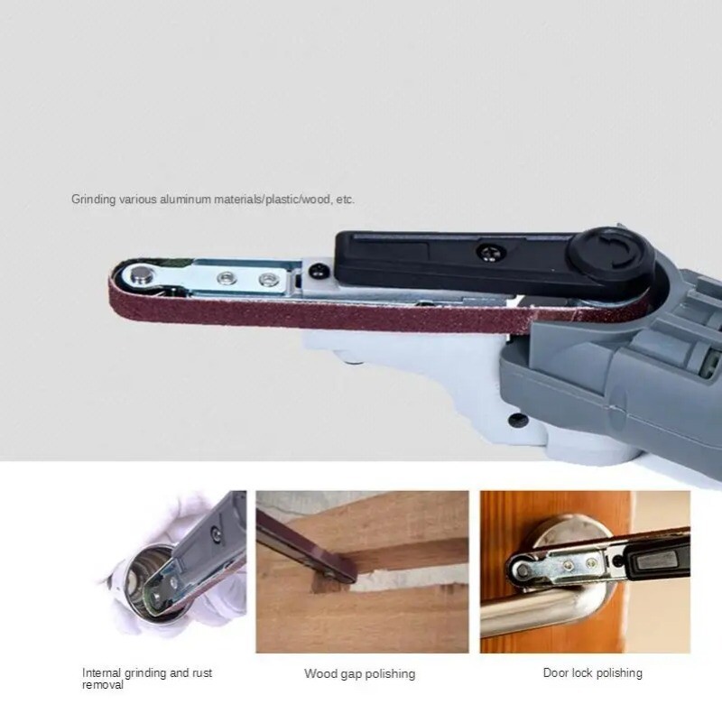 Hand – Holding Type 6 Gear Stepless Speed Belt Sander YL-330 Portable Metal