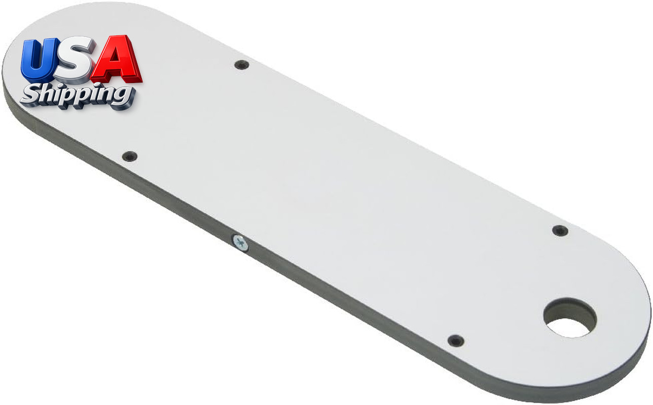 Table Saw Zero Clearance Insert Phenolic 12.5 inch Blade Jet Grizzly Compatible