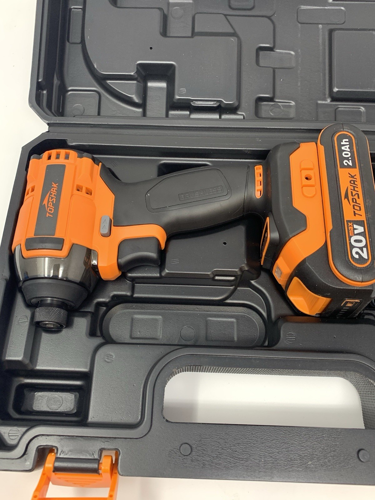 TOPSHAK TS-ED5 20V Li-Ion 1/2 in. Brushless Impact Electric Drill Variable Speed