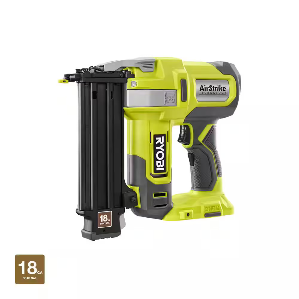 NEW NIB Ryobi ONE+ 18V 18-Gauge Cordless AirStrike Brad Nailer P321 Tool Only