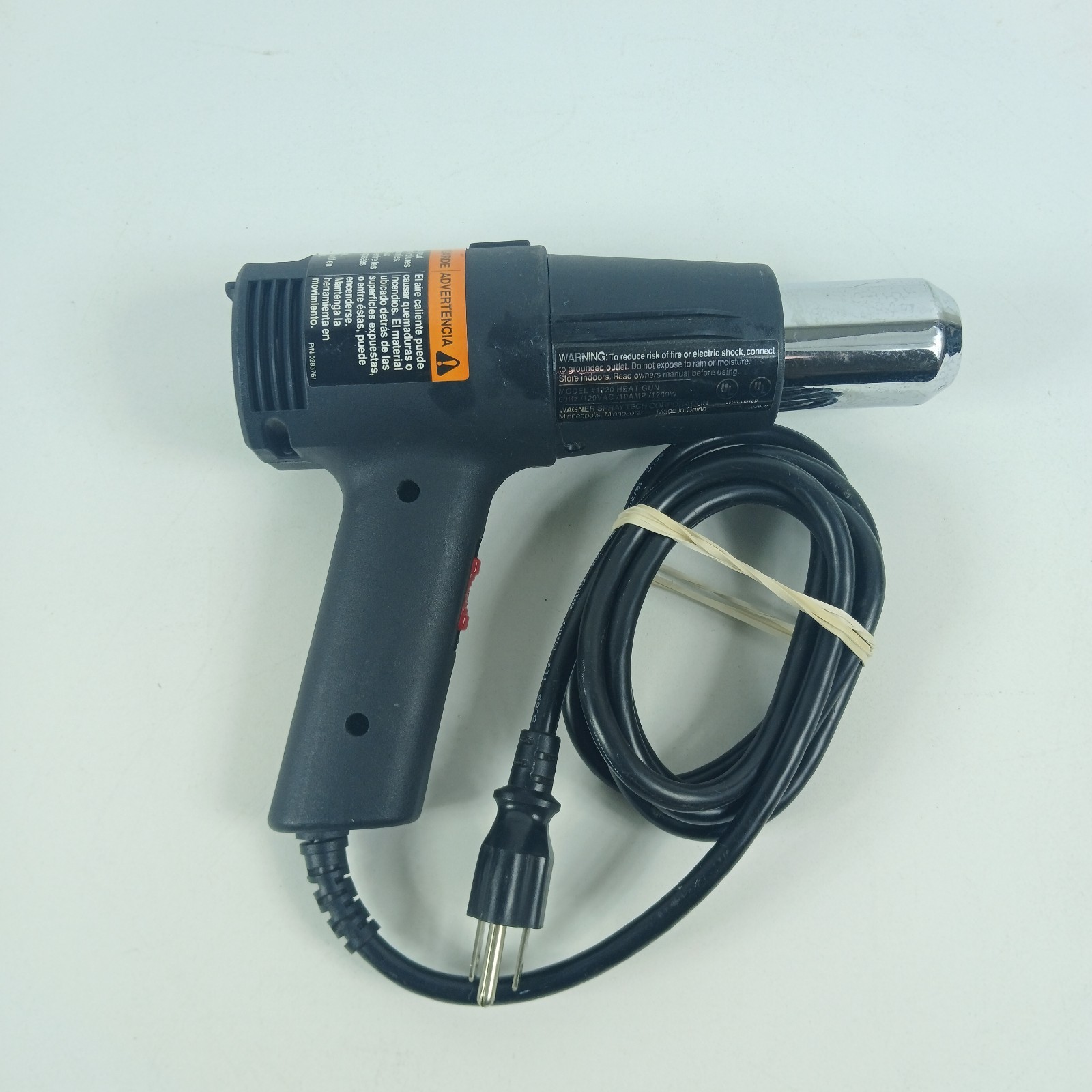 ACE 20176 Heat Gun 1200W Dual Temperature Hot Air Tool Tested Working
